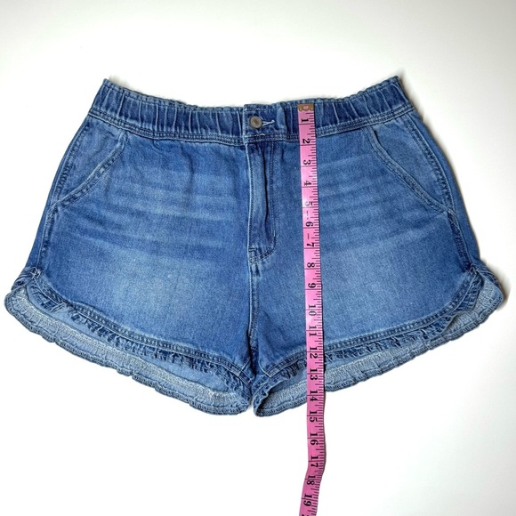 Kancan Women’s High Rise Ruffle Hem Shorts Size- XL - Picture 5 of 6
